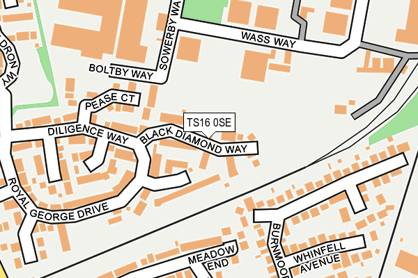 Map of N-E ACCESS LTD at local scale