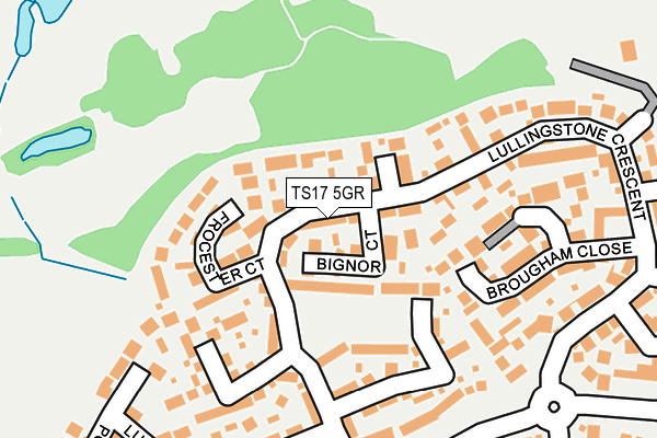 Map of ORCHARD RESIDENTS' ASSOCIATION LIMITED at local scale