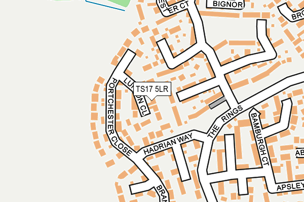 Map of S&L WATSON (PROPERTIES) LIMITED at local scale