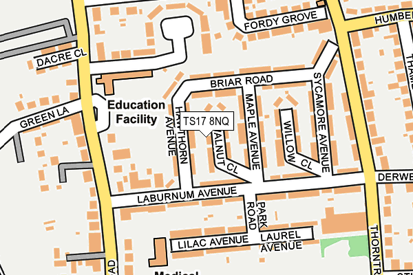 Map of RG ENGINEERING DESIGN LTD. at local scale