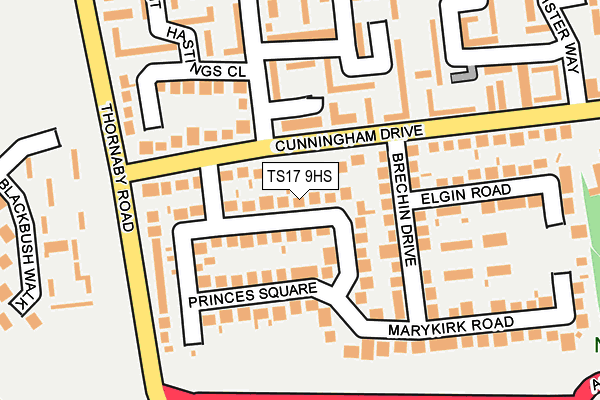 Map of QS ELECTRICAL LTD at local scale