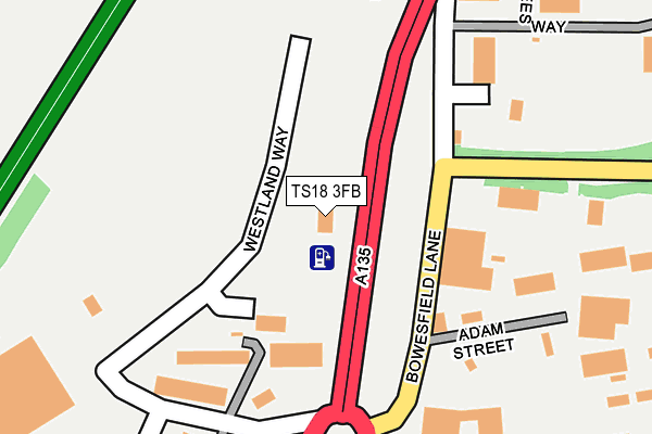 Map of LEARNFIBRE LIMITED at local scale