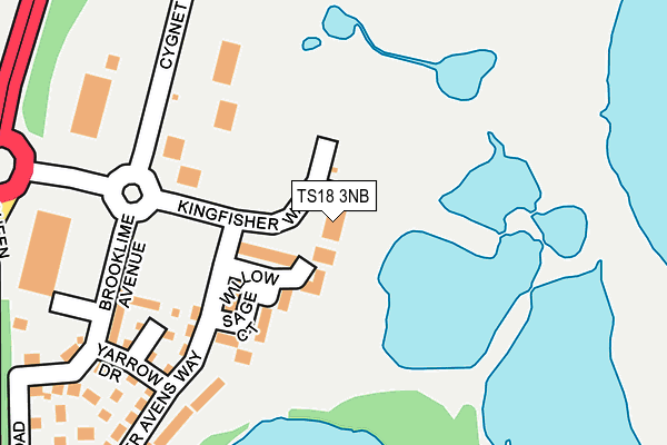 Map of SUNNISIDE HEALTHCARE LIMITED at local scale