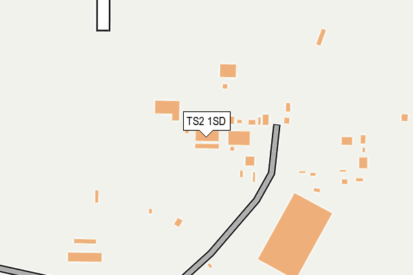 TS2 1SD map - OS OpenMap – Local (Ordnance Survey)