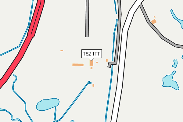 TS2 1TT map - OS OpenMap – Local (Ordnance Survey)