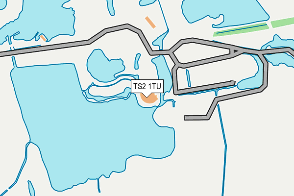 TS2 1TU map - OS OpenMap – Local (Ordnance Survey)