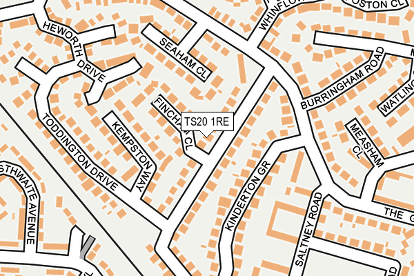 TS20 1RE map - OS OpenMap – Local (Ordnance Survey)
