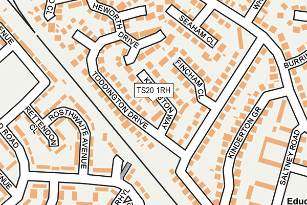 TS20 1RH map - OS OpenMap – Local (Ordnance Survey)