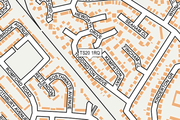 TS20 1RQ map - OS OpenMap – Local (Ordnance Survey)