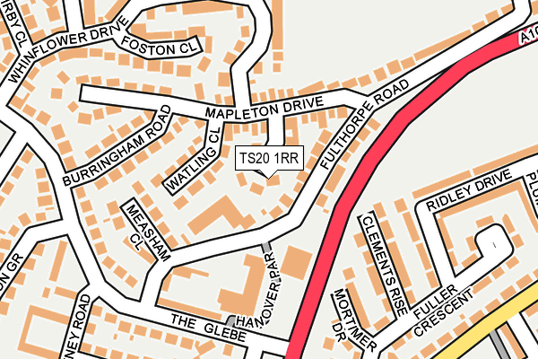 TS20 1RR map - OS OpenMap – Local (Ordnance Survey)