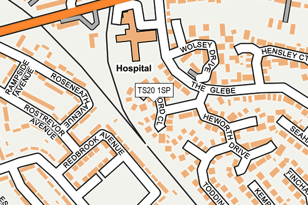 TS20 1SP map - OS OpenMap – Local (Ordnance Survey)