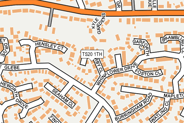 TS20 1TH map - OS OpenMap – Local (Ordnance Survey)