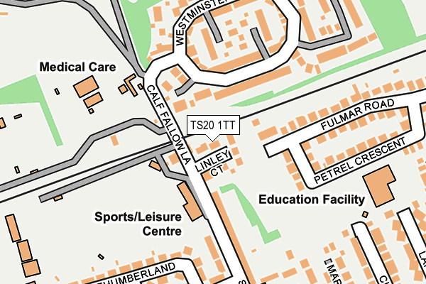 TS20 1TT map - OS OpenMap – Local (Ordnance Survey)