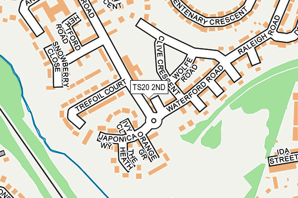 TS20 2ND map - OS OpenMap – Local (Ordnance Survey)