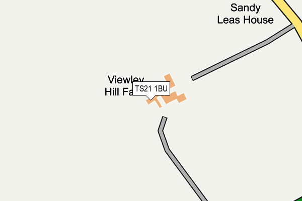 TS21 1BU map - OS OpenMap – Local (Ordnance Survey)