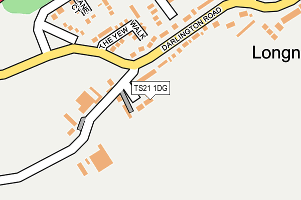 TS21 1DG map - OS OpenMap – Local (Ordnance Survey)