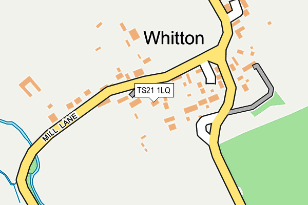 TS21 1LQ map - OS OpenMap – Local (Ordnance Survey)