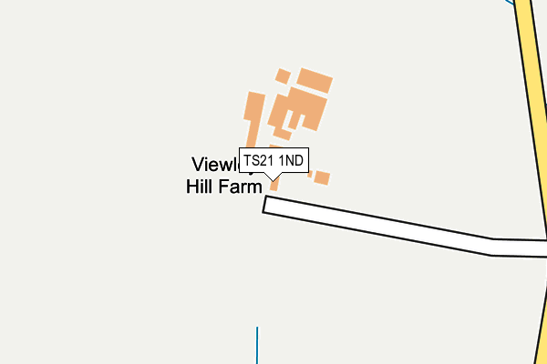 TS21 1ND map - OS OpenMap – Local (Ordnance Survey)