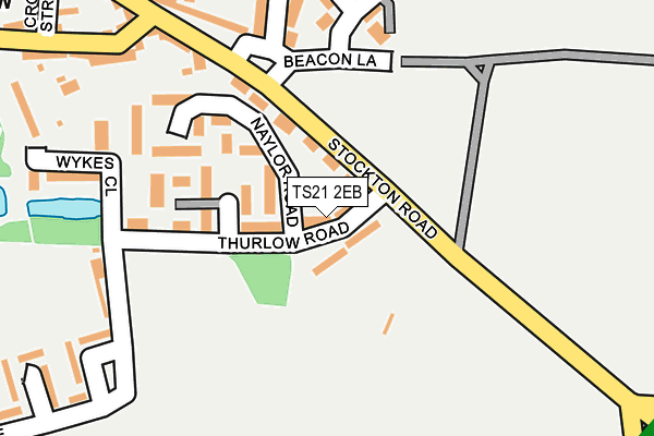 Map of JET PRO NORTH EAST LTD at local scale