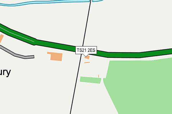 TS21 2ES map - OS OpenMap – Local (Ordnance Survey)