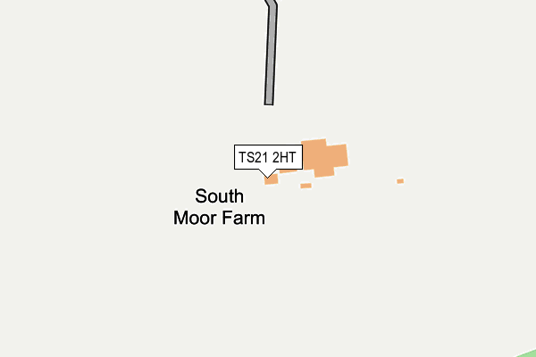 TS21 2HT map - OS OpenMap – Local (Ordnance Survey)