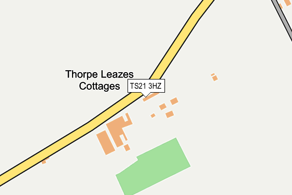 TS21 3HZ map - OS OpenMap – Local (Ordnance Survey)