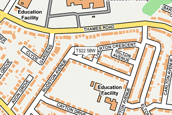 Map of QCSERVICES LTD at local scale