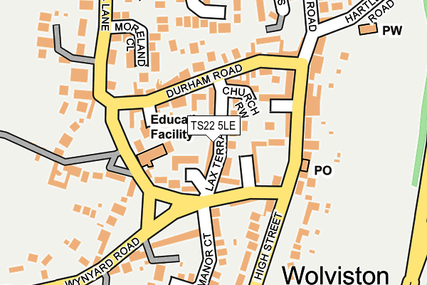 Map of ALPHA VOICE COMMUNICATIONS LTD at local scale