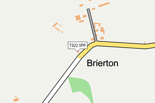 TS22 5PP map - OS OpenMap – Local (Ordnance Survey)