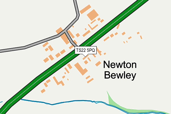 TS22 5PQ map - OS OpenMap – Local (Ordnance Survey)