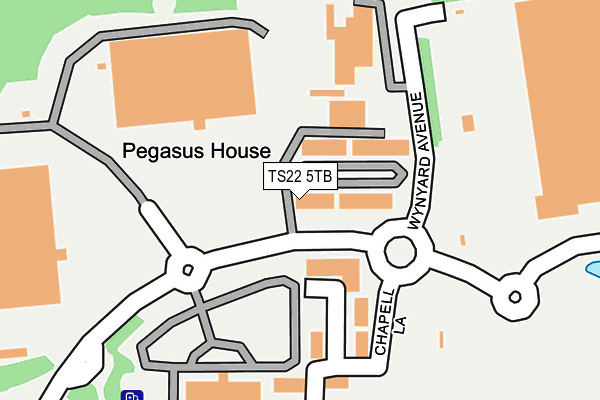 Map of TUNSTALL HOMES LIMITED at local scale