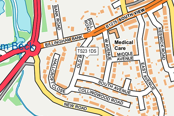 Map of THE EYLEY GROUP LTD at local scale