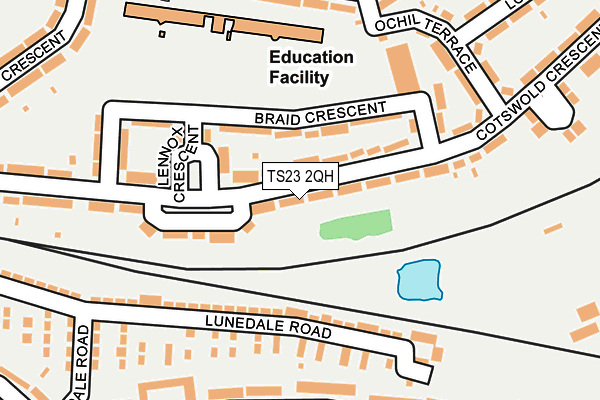 Map of THE HOBBY ROOM LTD at local scale