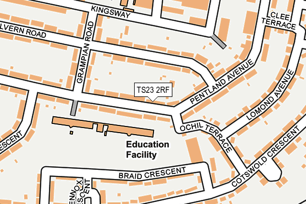 Map of GEORGE HEATON LIMITED at local scale