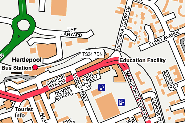 Map of TEAMFIELD LIMITED at local scale