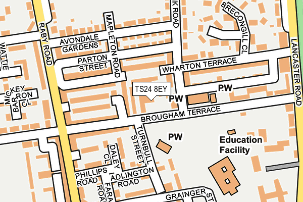Map of PROSPECT PLACE CHILDREN'S HOMES LLP at local scale
