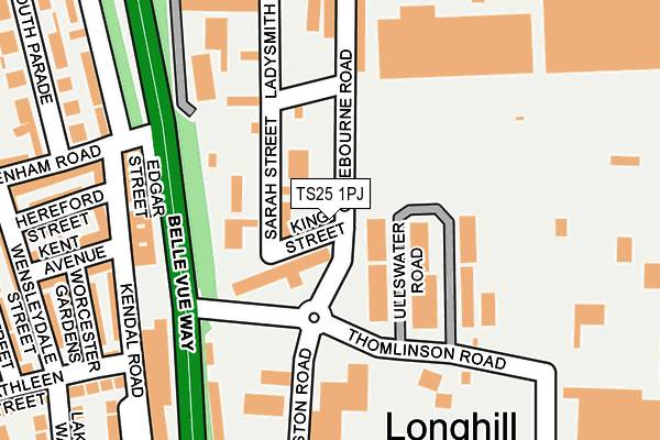 Map of LOGO ID LTD at local scale