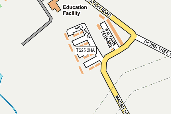 Map of TRIMIC SERVICES LTD at local scale