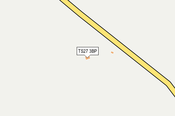 TS27 3BP map - OS OpenMap – Local (Ordnance Survey)