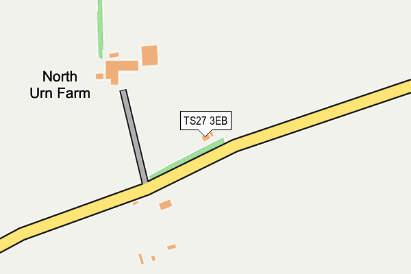 TS27 3EB map - OS OpenMap – Local (Ordnance Survey)