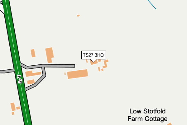 TS27 3HQ map - OS OpenMap – Local (Ordnance Survey)