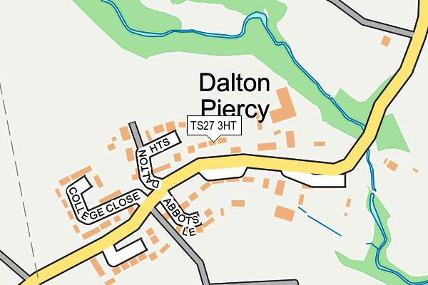 TS27 3HT map - OS OpenMap – Local (Ordnance Survey)