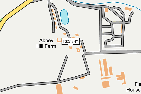 TS27 3HY map - OS OpenMap – Local (Ordnance Survey)