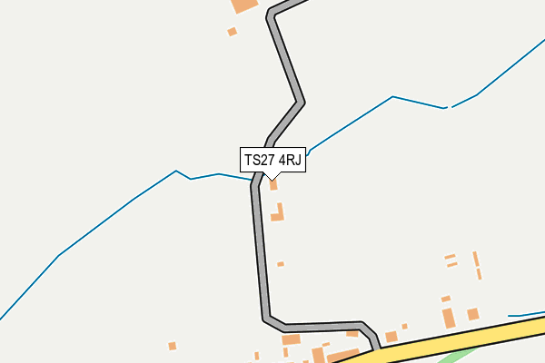 TS27 4RJ map - OS OpenMap – Local (Ordnance Survey)