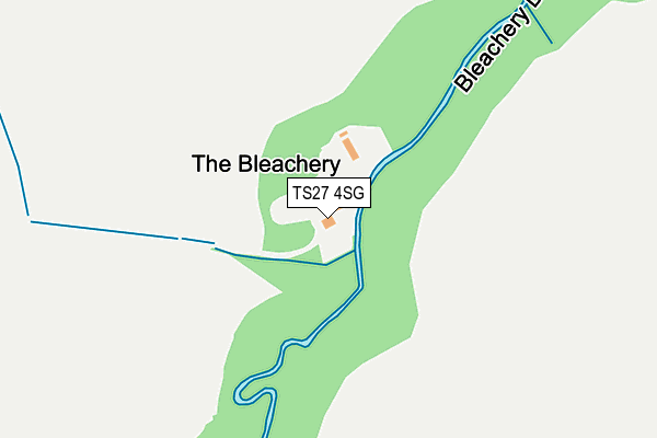 TS27 4SG map - OS OpenMap – Local (Ordnance Survey)
