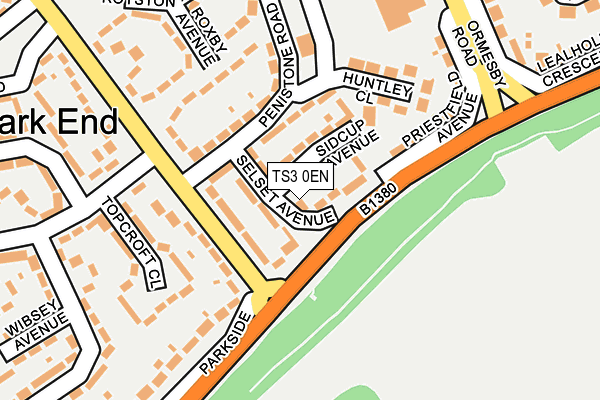 TS3 0EN map - OS OpenMap – Local (Ordnance Survey)