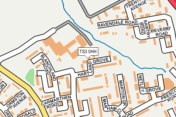 TS3 0HH map - OS OpenMap – Local (Ordnance Survey)