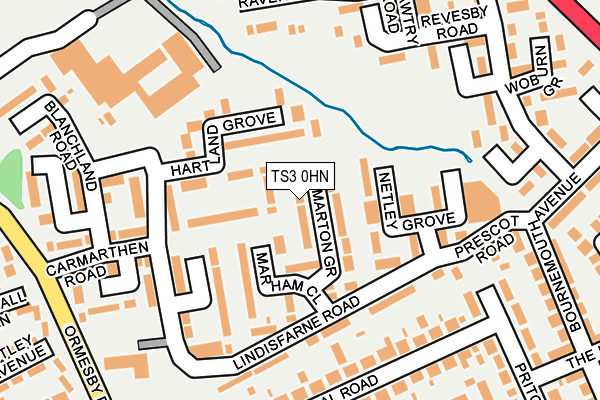 TS3 0HN map - OS OpenMap – Local (Ordnance Survey)