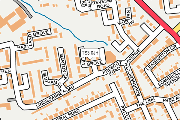 TS3 0JH map - OS OpenMap – Local (Ordnance Survey)