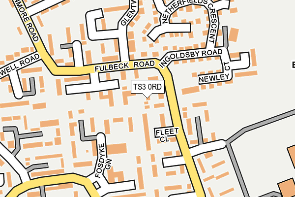 TS3 0RD map - OS OpenMap – Local (Ordnance Survey)